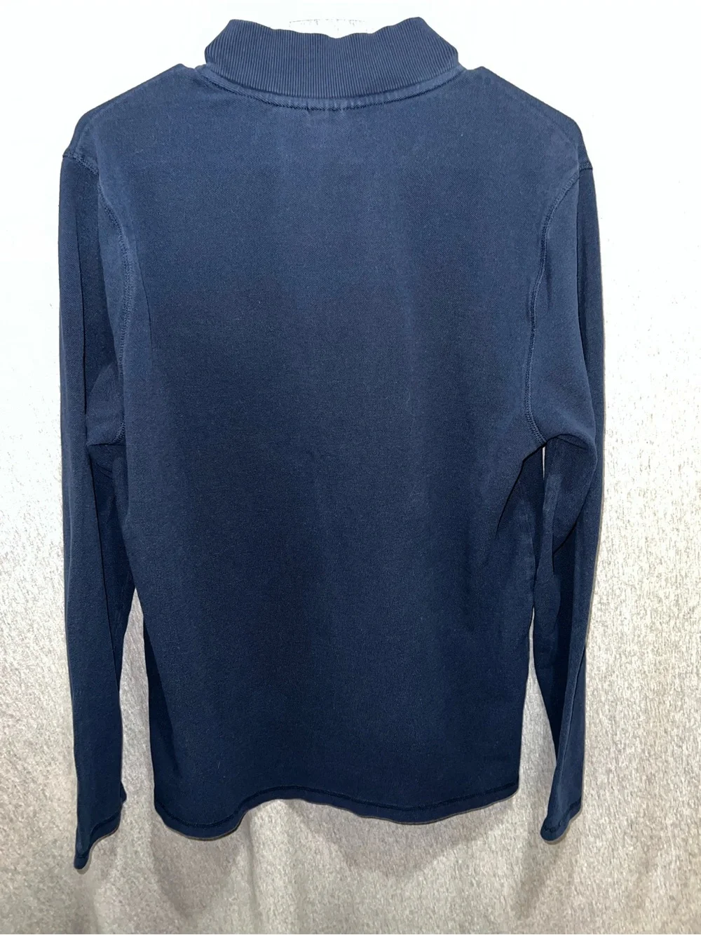 Claiborne Men's Navy Half-Zip Pullover Sweater
